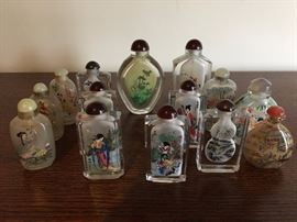 Reverse Hand Painted Glass Art