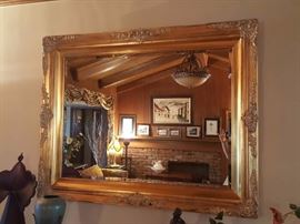 Over size Framed Mirror