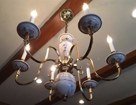 Beautiful Porcelain Chandelier 