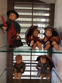 MJ Hummer Porcelain Doll Figurines