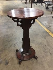 Wood plant stand