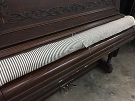 Fabric bolt stripe pattern