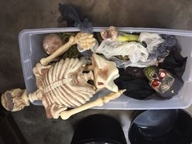 Halloween box lot