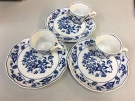 Blue Danuse snack sets