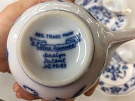 Blue Danuse snack sets