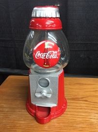 Coca-Cola gumball machine