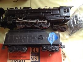 Lionel locomotive 736 with coal tender