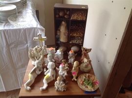 Angels in different poses