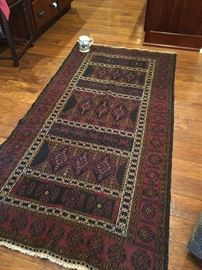 Kalim. Persian/ Middle Eastern. Approximately, 5 x 10. Wool.