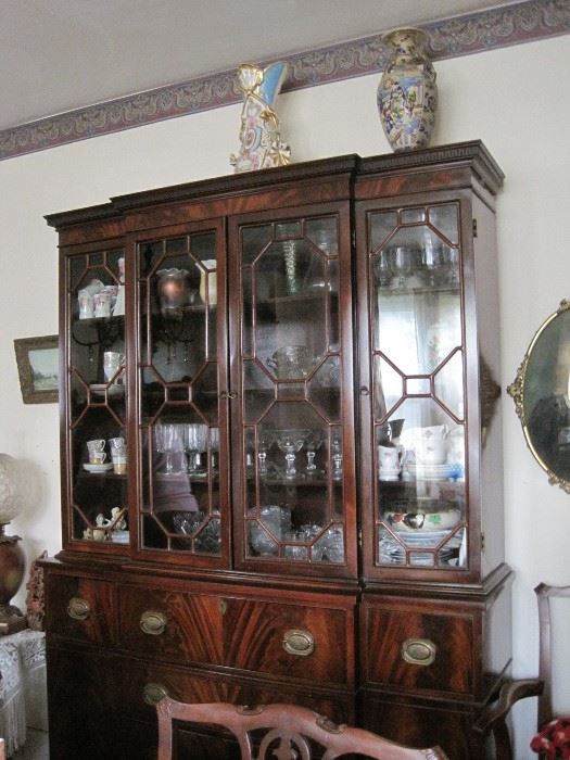china cabinet & table & chairs