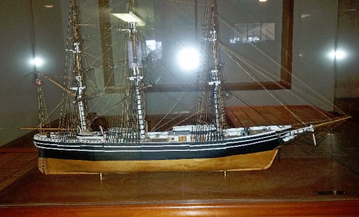 Model of the Flying Cloud schooner, Boston, MA.