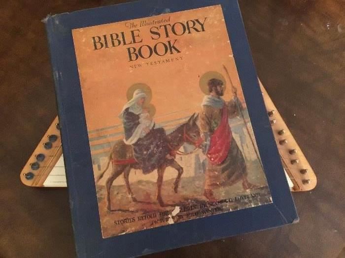 Vintage bible story book