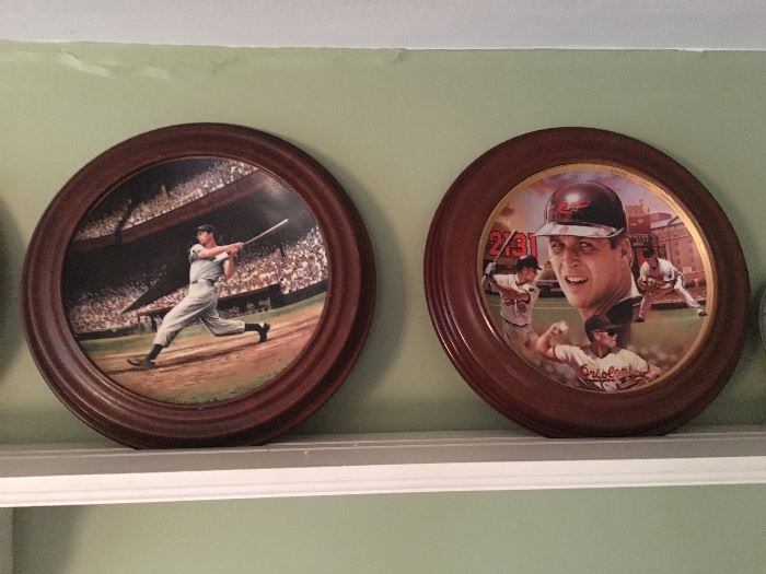 Some great collector plates for the baseball fans... and we know you've all been searching for a Honus Wagner (you'll find him here!)