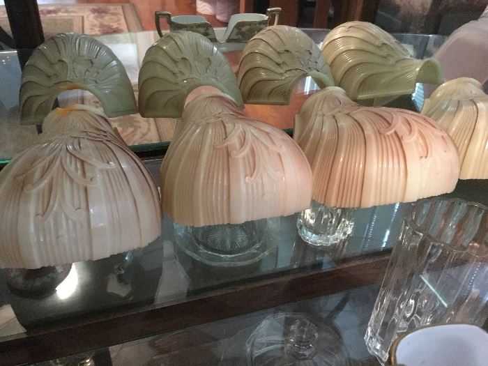 4 Very cool glass sconces need to be brought to light