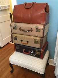 Great vintage suitcases