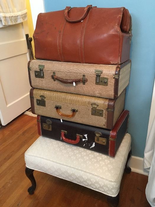 Great vintage suitcases