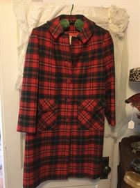 This Pendleton coat is back in fashion and has brilliant color