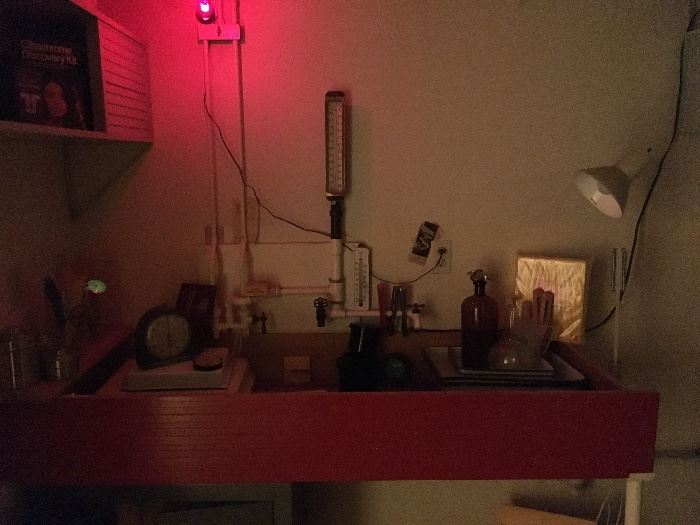 And the darkroom!