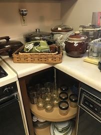 Dishes, cups, crockpots and more