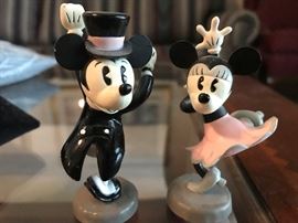 Mickey Mouse and Mini Mouse