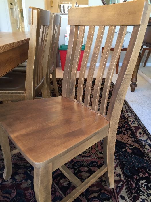 Side chairs to harvest table (6 side)