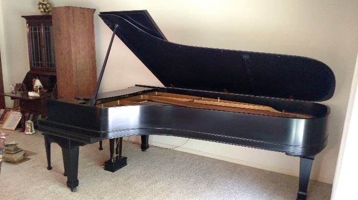 Concert grand piano ebony priced to sell!!