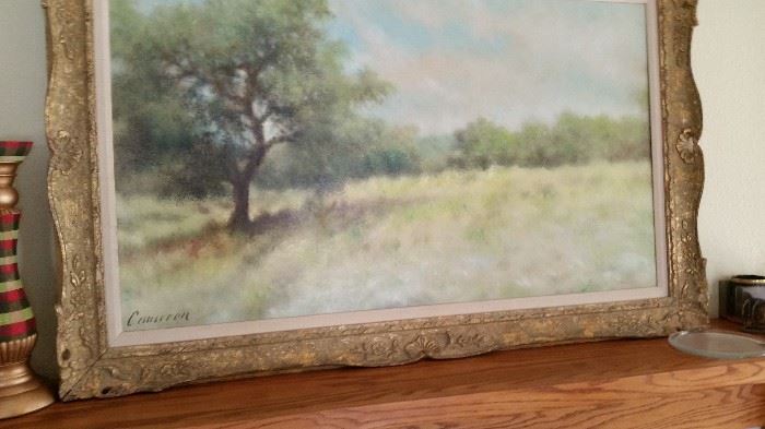 Original oil painting. G.L. Cameron