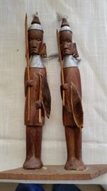 Carved African Figures