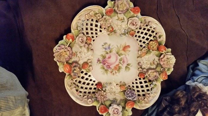 Beautiful Dresden Compote