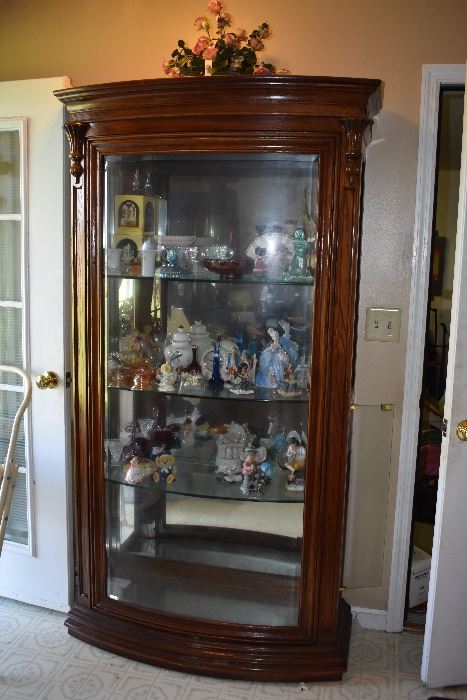 Lighted Curio Cabinet (access from both sides)