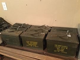 Ammunition cartridge boxes
