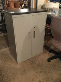 Steelcase locking supply cabinet
