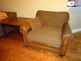 pair of oversize chairs