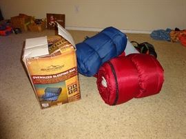 sleeping bags