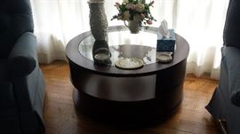 This great table even rotates