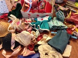 Ginny doll dresses & accessories