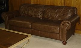 Leather sofa