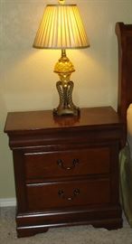 Lamp, nightstand