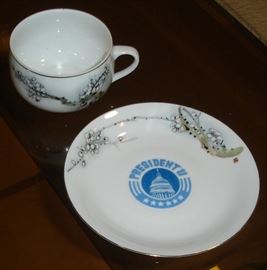 Ronald Reagan cup & saucer