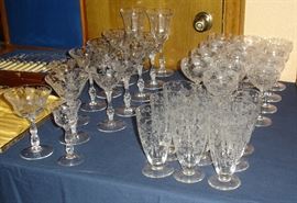 Crystal stemware