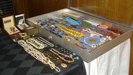 Costume jewelry, watches
