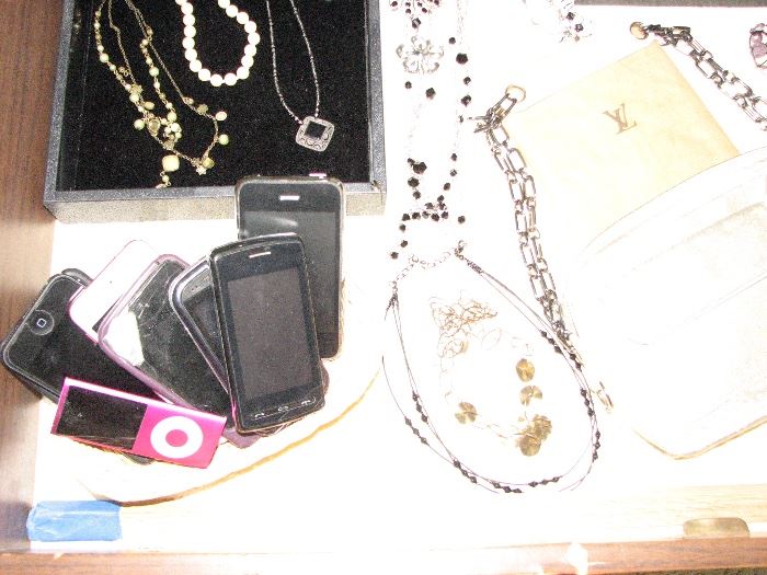 Jewelry, ipod, smart phones, Michael Kors purse, watches