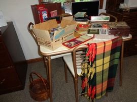 card table & chair, we have 2 sets