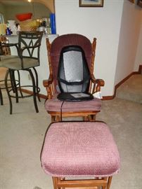 glider rocker & ottoman