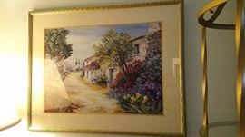 Handpainted painting