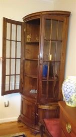 Hand carved African wood cabinet. Handmade. Well condition