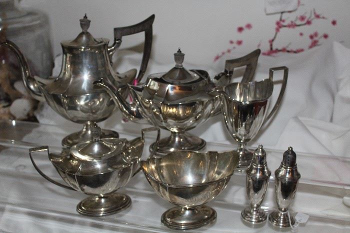 Gorham Sterling Tea Service- Plymouth