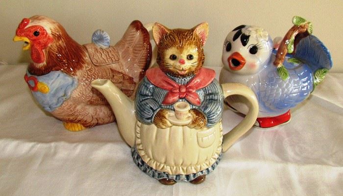 Whimsical Teapots