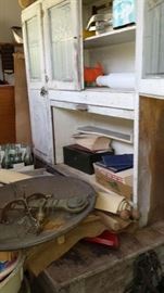 old pie safe/cabinet