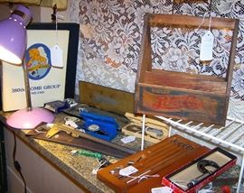 380th Bomb Group Books, Machinist tools, Pepsi carrier
